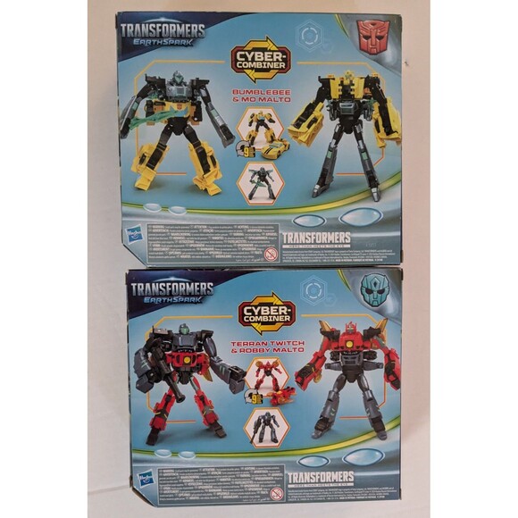 TRANSFORMERS EARTHSPARK COMBINER Mo Malto Bumblebee Or Terran Twitch Robby Malto - Picture 2 of 2